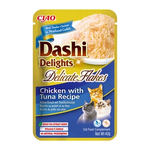 INABA Dashi Delights Delicate Flakes Chicken with Tuna Recipe 40g