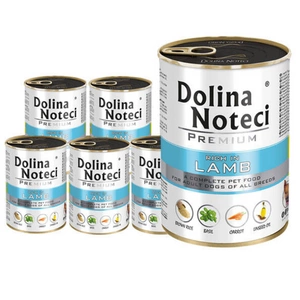 Dolina Noteci Premium Bogat în carne de miel 12x400g