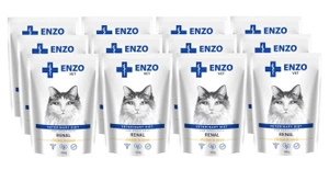 ENZO VET Renal cu pui în sos pentru pisici 12x100g