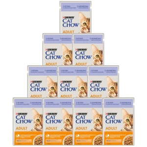 Purina Cat Chow Adult Miel și fasole verde 10x85g