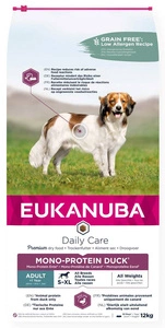 EUKANUBA-Adult Daily Care Mono-Protein duck-12kg