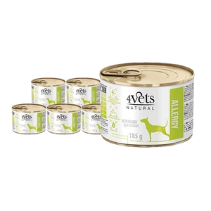 4Vets Alergie la câini 6x185g