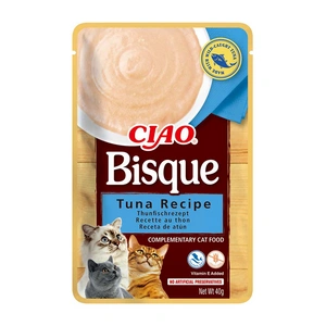 INABA Cat Ciao Bisque - hrană complementară pentru pisici cu aromă de ton 40g