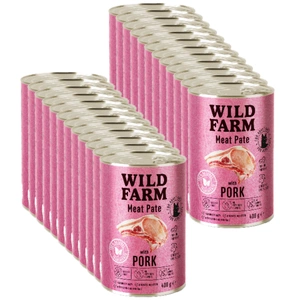 WILD FARM Pate with Pork 24x400g