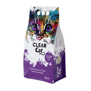 Clear Cat Blanco Lavender nisip de bentonită 10l