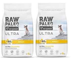 Vetexpert RAW PALEO ULTRA TURKEY ADULT MINI 2x8KG