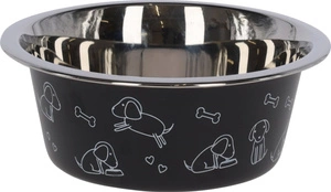 Bol KERBL din oțel inoxidabil pentru câini și pisici 2800 ml