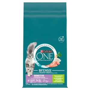 Purina One Sensitive Curcan și orez pentru pisici adulte 9,75 kg