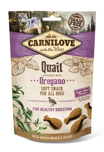Carnilove Semi-Moist Snack, gustare moale cu oregano 200 g