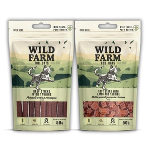 WILD FARM Bunătăți pentru pisici 2x50g