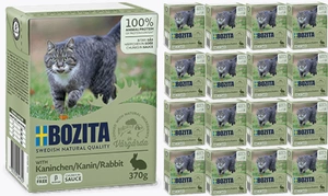 BOZITA Pisică Iepure în sos 16x370g