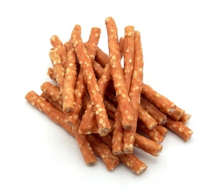 Master Dog Rabbit Kabanos cu orez 500 g