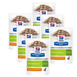 HILL'S PD Prescription Diet Feline Metabolic 6x85g pungă