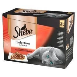 Sheba Sachet Selecție în sos Arome suculente 12x85g