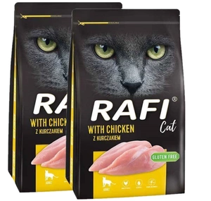 Noteć Valley Rafi Cat Hrană uscată pentru pisici cu pui 2x7kg