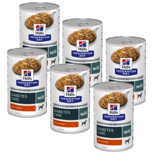 HILL'S PD Prescription Diet Canine w/d 6x370g - cutie