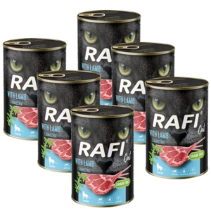 RAFI Cat Adult Sterilizat cu miel 6x400g