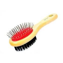 Dingo Perie de lemn cu două fețe Dimensiunea L