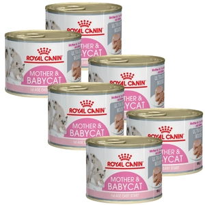 ROYAL CANIN Mother & Babycat Ultra Soft Mousse 6x195g