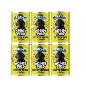 Dobry Pies  Mono Capră cu colagen 6x400g