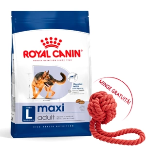 ROYAL CANIN Maxi Adult 15 kg+ Minge pentru câini GRATUITĂ!