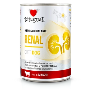 Disugual Hrană umedă pentru câini Veterinary RENAL Carne de vită (adult) 400 g
