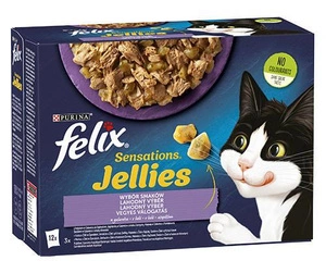 FELIX Sensation Selecție de Gusturi în Jeleu 12x85g