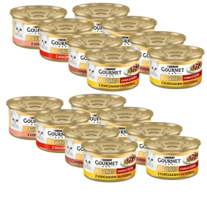 Purina Gourmet Gold Mix de arome 48x85g