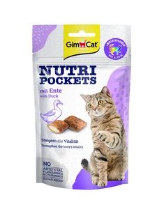 GIMCAT NUTRI POCKETS Rață 60g