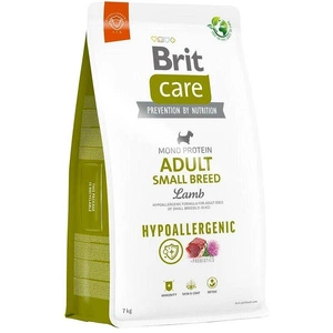 BRIT CARE Câine hipoalergenic adult rasă mică miel 3 kg