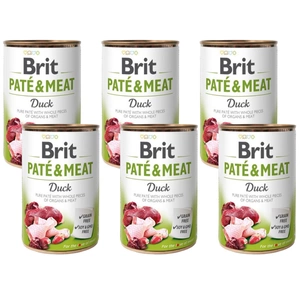Brit Pate & Carne cu Rață 6x800g