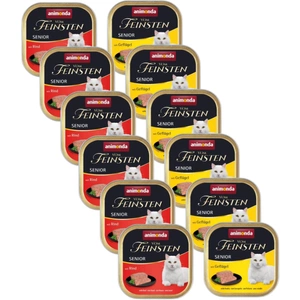 ANIMONDA Vom Feinsten Senior Cat Mix de arome 12x100g