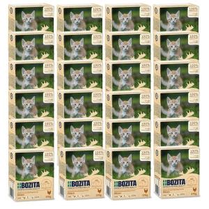 BOZITA - hrană pentru pisici, bucăți de carne în sos Pisoiaș 24x370g