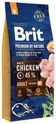 Brit Premium By Nature Adult M cu pui 15 kg + LAB V 500 ml - 5% reducere!!!