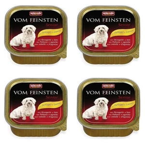 Animonda Dog Vom Feinsten Senior Păsări de curte cu miel 22x150g