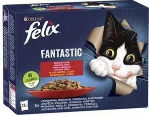 Felix Fantastic Arome de câmpie în jeleu 12x85g