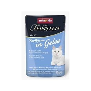 ANIMONDA Vom Feinsten Raffinesse pui cu cod în jeleu 85 g