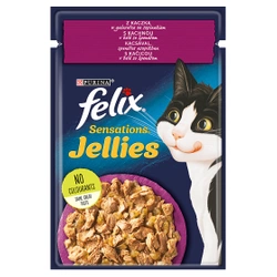 Felix Sensations Jellies Rață cu spanac în jeleu 85 g