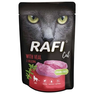 RAFI Cat Adult cu carne de vițel 100g