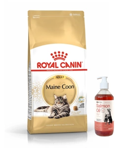 ROYAL CANIN Maine Coon Adult 4kg+LAB V Ulei de somon pentru câini și pisici 500ml