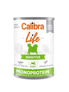 CALIBRA Dog Life Sensitive Iepure 400G