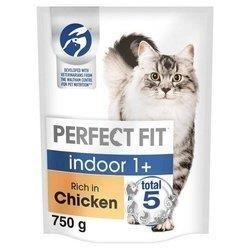 PERFECT FIT Indoor 1+ cu pui 750 g