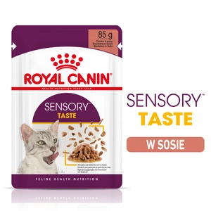 ROYAL CANIN Sensory Taste hrană umedă, bucăți în sos 12x85g