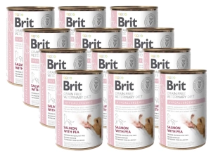 BRIT GF Veterinary Diets Dog Hypoallergenic 12x400g - hrană umedă pentru câini