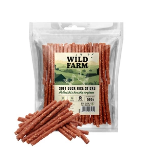WILD FARM rață și orez sticks 500g tratează câinii