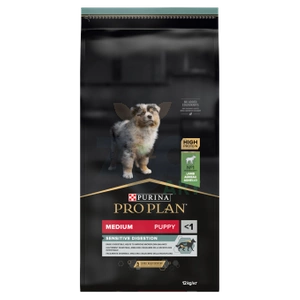 Purina Pro Plan Mediu Cățeluș Sensibil Optidigest Carne de miel și orez 12kg