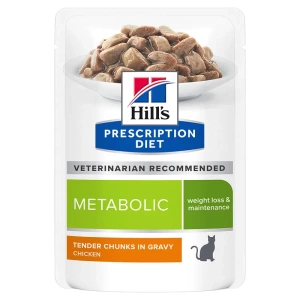 HILL'S PD Prescription Diet Feline Metabolic Pungă de 85 g