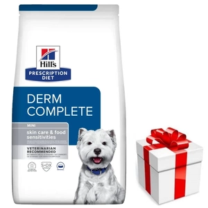 HILL'S PD Prescription Diet Canine Derm Complete Mini 6 kg + SURPRIZĂ PENTRU CÂINI