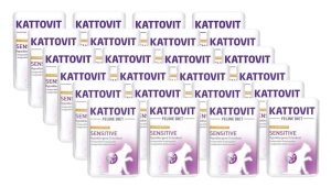 Kattovit Sensitive Pui + Curcan 24x85g pungi