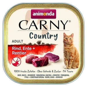 ANIMONDA Carny Country Adult Carne de vită, rață și ren 100g